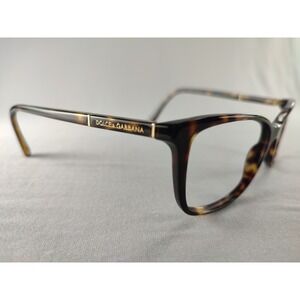 Dolce & Gabbana DG 3219 502 Dark Havana Tortoise Eyeglass Frames 53-16-140 Italy